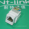 2016 Netlink Hot-sell Factory Price Dual IDC Cat5e UTP RJ45 Keystone Jack